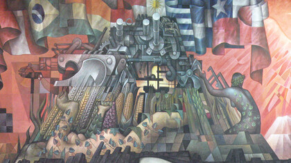 Jorge González Camarena, Presencia de América Latina (detalle), 1964-1965