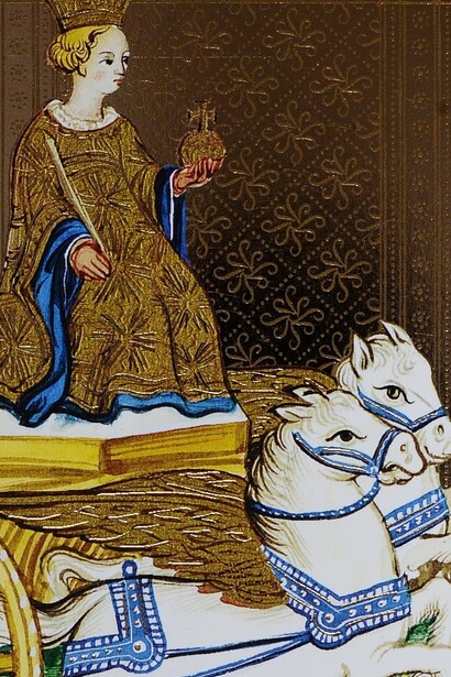 I tarocchi dorati dei Visconti