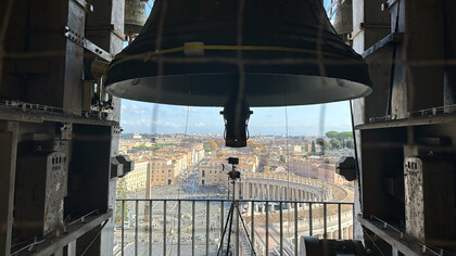 Bill Fontana, Gli echi muti di una grande scultura sonora, 2025. Per gentile concessione della Basilica di San Pietro