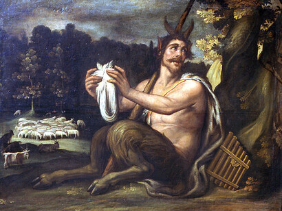 Pan fa il suo ingresso nella psiche ricordandoci il suo potere, ci sussurra che il panico non è un nemico ma un amico che mostra le zone d’ombra.