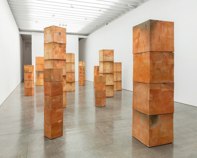 Bosco Sodi. Caryatides. Courtesy of Paul Kasmin Gallery