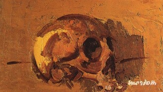 Ennio Morlotti, Teschio, 1974