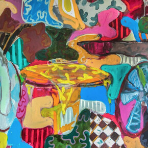 Gresham Tapiwa Nyaude & Takunda Regis Billiat. Courtesy of Kristin Hjellegjerde Gallery