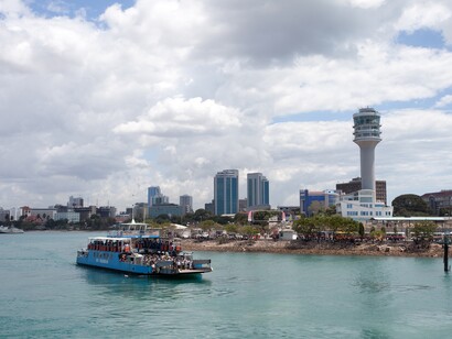 Tanzania. Barcos en Dar es Salaam