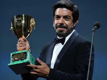 Pierfrancesco Favino e il Leone d'Oro