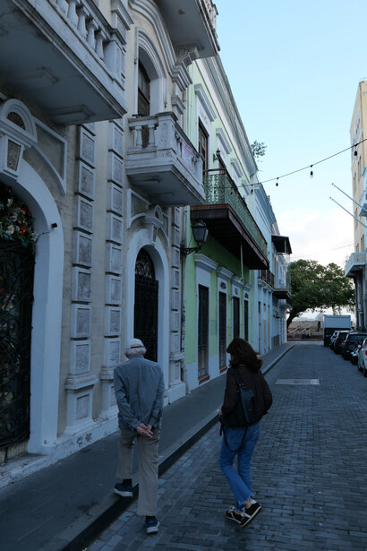 Walking again in old San Juan, Puerto Rico
