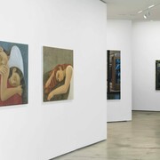 Various artists, Echoes of beauty, exhibition view. Courtesy of Yusto/Giner