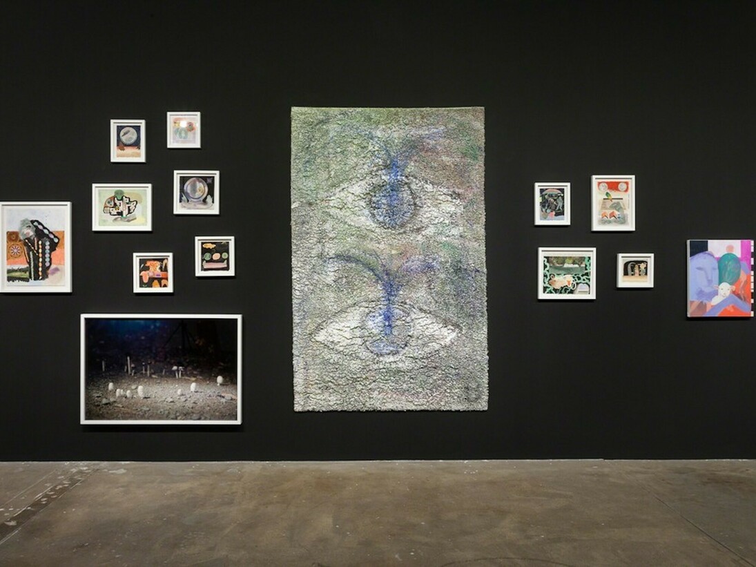 Visible and Permanent, Exhibition view. Courtesy of Carrie Secrist Gallery