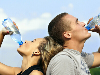 Different quantities of water for women and men