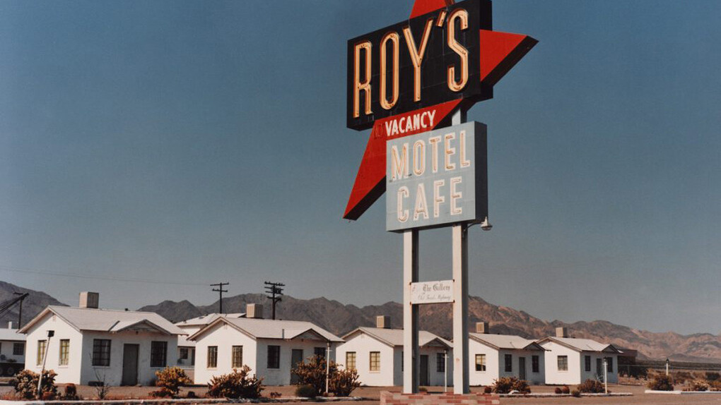 Wim Wenders, Vacancy, Amboy, California, 1983. Cortesía del Centre Pompidou Málaga
