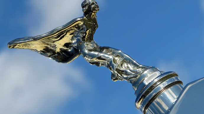 El logotipo de Rolls Royce