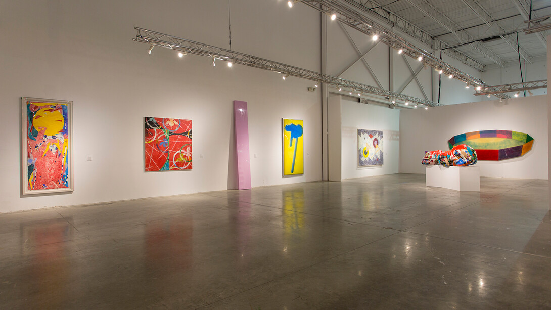 Installation view, Made in California: Selections from the Frederick R. Weisman Art
Foundation, at Mana Wynwood, December 1, 2015. Photo by E. Lee Smith.