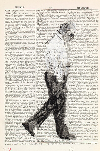 Second Hand Reading, 2013, Courtesy William Kentridge, Marian Goodman Gallery, Goodman Gallery and Lia Rumma Gallery
