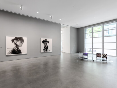 Rosemarie Trockel, The kiss, exhibition view. Courtesy of Gladstone Gallery