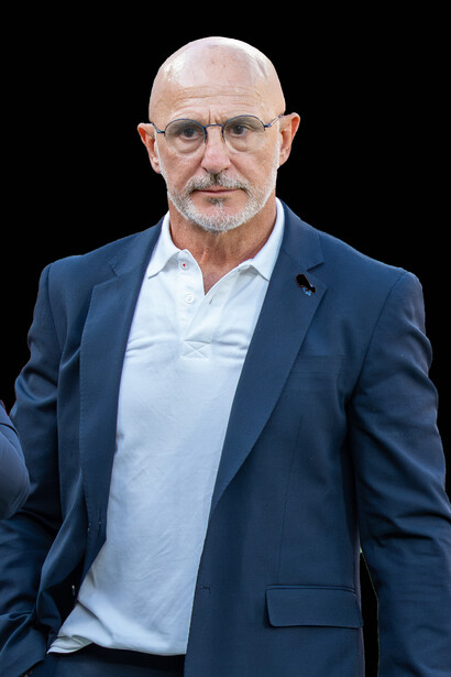 Luis de la Fuente lors de la finale de la Coupe du monde de la FIFA 2026 entre l’Argentine et l’Espagne, le 19 juillet 2026. Photo de Bryan Berlin