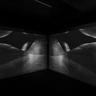 Caroline Monnet, Pizandawatc / The one who listens, exhibition view. Courtesy of Canadian Museum of History