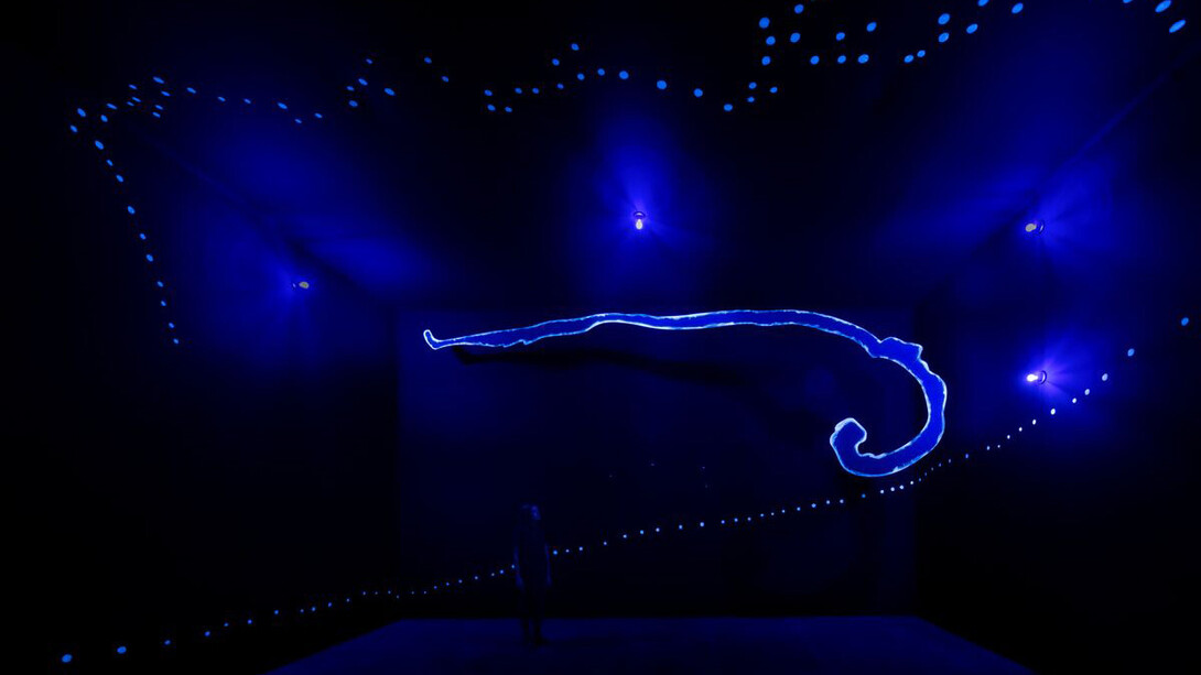 Ambiente spaziale [Spatial Environment]  1967,  ‘Lucio Fontana. Walking the Space: Spatial Environments, 1948 – 1968,’ Hauser & Wirth Los Angeles, 2020 © Fondazione Lucio Fontana by SIAE 2020
Photo: Fredrik Nilsen