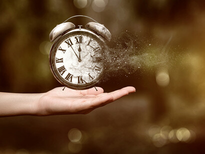 Time is the space between the first and the last imagination