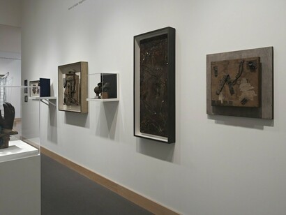 Salvatore Meo, Exhibition view. Courtesy of Boca Raton Museum of Art