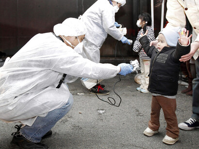 Controlli sulla radioattività a Fukushima