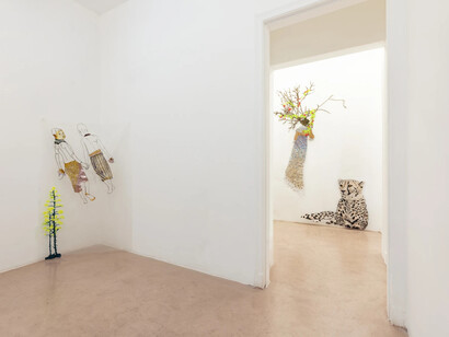 Ana Silva, Contemplação do vazio, vista da exposição. Cortesia da Galeria A Gentil Carioca