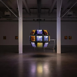 Christopher Kulendran Thomas, Safe zone, exhibition view. Courtesy of WIELS