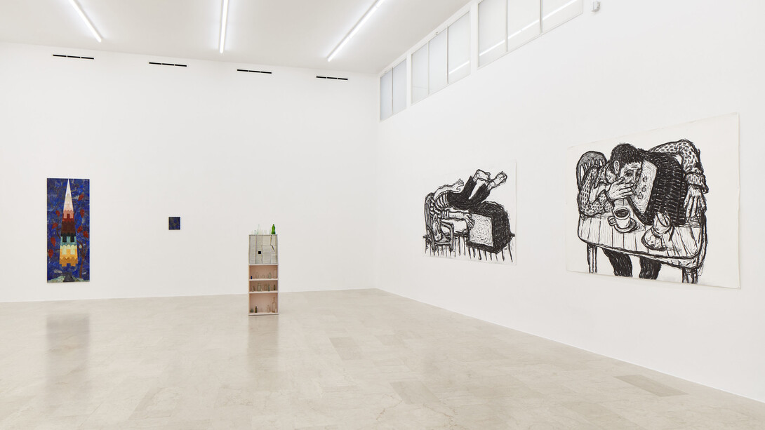 Artisti vari, What the eye brought back, veduta della mostra. Per gentile concessione di P420