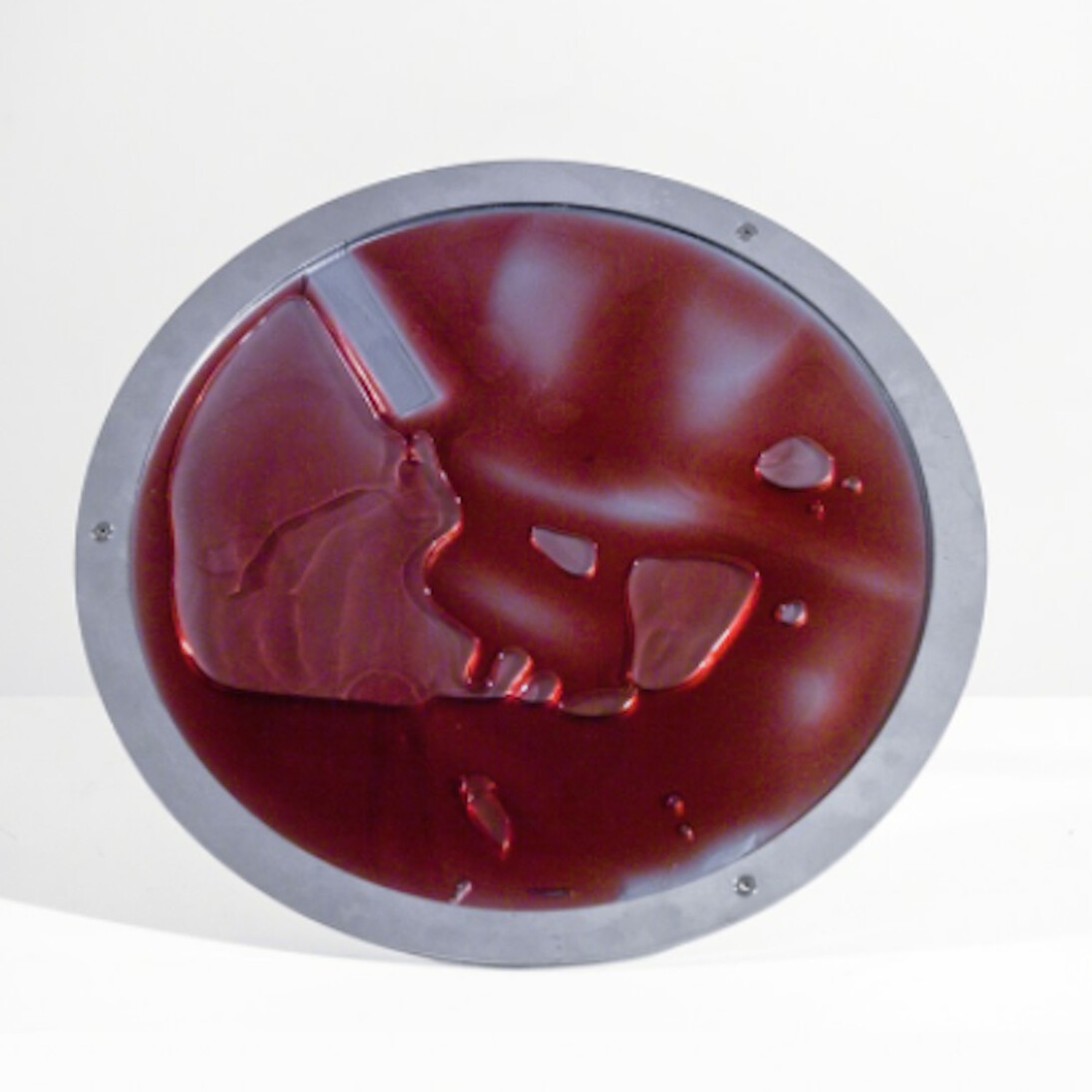 Giovanni Anceschi, Rotondoliquido, 2015. Courtesy of Galleria Tega