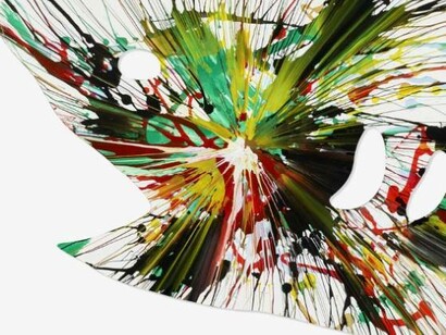 Damien Hirst, shark spin painting, 2009