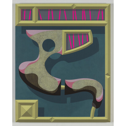 Ben Cove, Dissenter, 2015, acrylic on panel, 62.5 x 50 cm, Copyright the artist and Peter von Kant, Copyright the artist and Peter von Kant