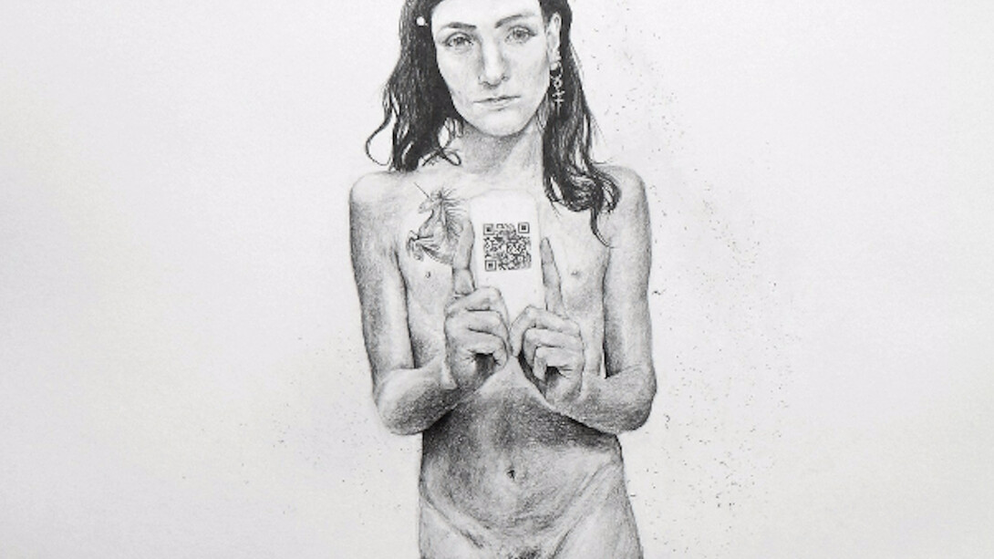 Phoebe Boswell, Is that a…? (Creature of Myth), 2017. Courtesy of Tiwani Contemporary