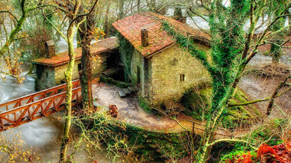 La belleza rural de Galicia hace al viajero tener la sensación de encontrarse en el pasado