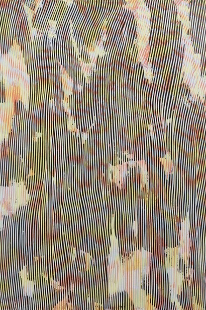 Julie Oppermann, 1312, 2013, Acrylic on canvas, 67 x 55 inches. Courtesy of Joshua Liner Gallery