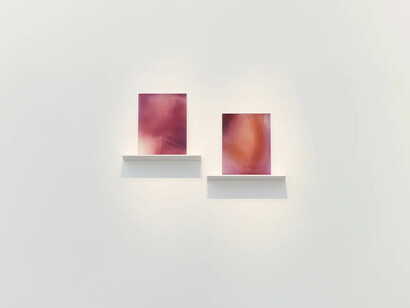 Rachelle Bussières, And the sky will follow, exhibition view. Courtesy of Bigaignon Gallery