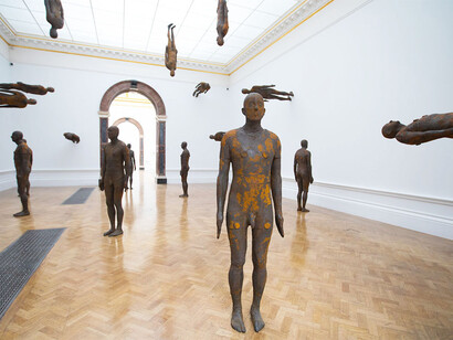 Antony Gormley, Lost Horizon I, (2008). Royal Academy of Arts, London, 2019 © the Artist, ph. David Parry © Royal Academy of Arts

