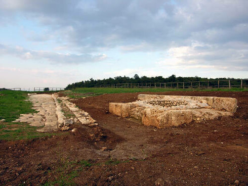 Sito archeologico nella Sabina romana lungo la via Salaria