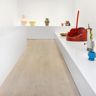 Fire and Clay. Courtesy of Gagosian