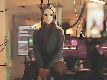 In a targeted assault on a crucial database, a hacker skillfully employs computer viruses and malware to breach the server's defenses, compromising its security