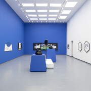 Josué Mejía, You’ll hardly realize you’re watching cartoons, exhibition view. Courtesy of Proyectos Monclova