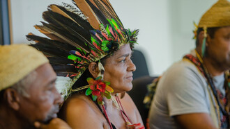 Audiência realizada pelo Ministério da Ciência, Tecnologia e Inovação  com representantes do povo Pankará do Território Indígena Serrote dos Campos, Município de Itacuruba, Pernambuco, na Esplanada dos Ministérios em Brasília, Distrito Federal