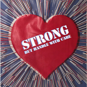 Rubem Robierb, Strong, 38”x38”, Hand Painting/Acrylic/Pigment Print/Stencil on Canvas