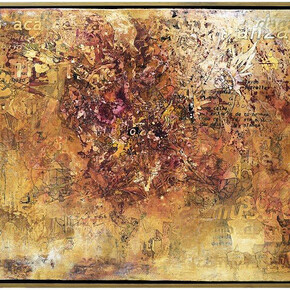 Alexander Polzin, Conquest of Mexico, 2013, 123 x 96 cm, Oil on wood
