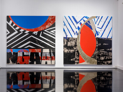 Transitions, exhibition view. Courtesy of Tolarno Galleries