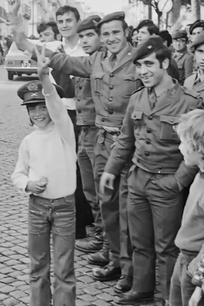 The 1974 Carnation Revolution in Portugal overthrew the Estado Novo dictatorship, opening the path toward democracy and the end of colonial rule