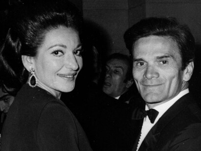 Maria Callas e Pier Paolo Pasolini all’Opera di Parigi
