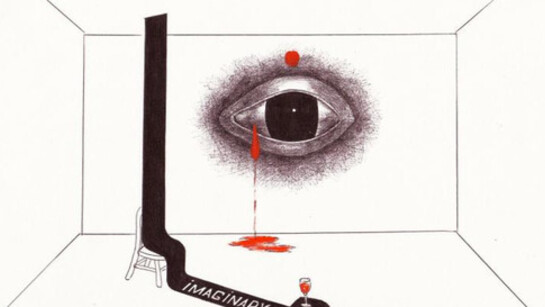 Imaginary, 1994, Dmitri Prigov, Ink on paper, image courtesy of Prigov Foundation (Cologne) 14