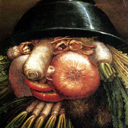 Se non si trasforma l’interiore non muterà la forma fisica (L'ortolano, Arcimboldo)
