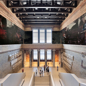 Michael Müller, Dioscuri. The given day, exhibition view. Courtesy of Neues Museum