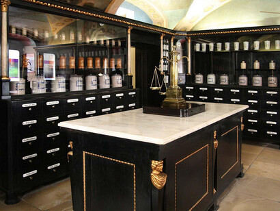 Exhibition of the Museum of Pharmacy, exhibition view. Courtesy of The Bratislava City Museum