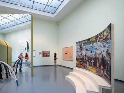 Various artists, Delinking and relinking, exhibition view. Courtesy of the Van Abbemuseum